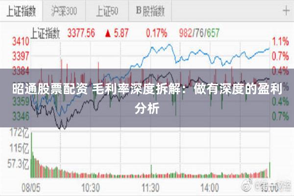 昭通股票配资 毛利率深度拆解：做有深度的盈利分析